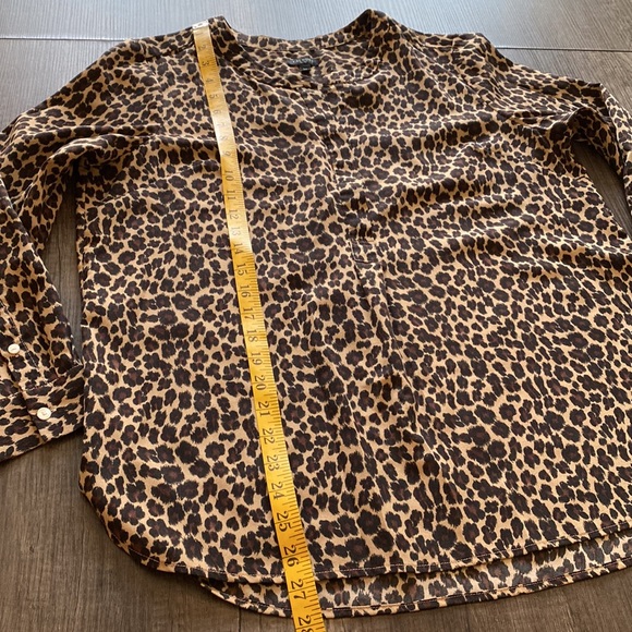 TALBOTS| animal print tunic Lp - Picture 8 of 9